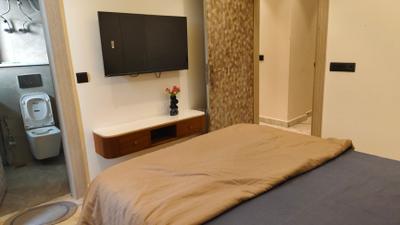 Bedroom Image of 700 Sq.ft 1 BHK Builder Floor for rent in Sector 51 Gurgaon for Rs. 40000