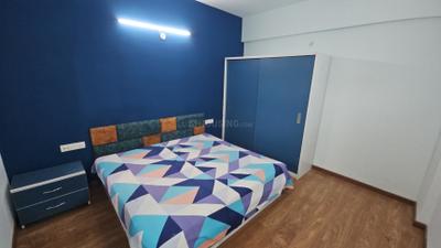 Bedroom Image of 1150 Sq.ft 2 BHK Apartment / Flat for rent in Good Heaven Homes, Pragati Vihar Indore for Rs. 30000