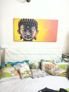 Bedroom Image of 200 Sq.ft 1 RK Builder Floor for rent in Sector 15 Noida for Rs. 10000
