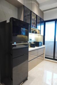 Kitchen Image of 600 Sq.ft 1 BHK Apartment / Flat for sale in Sudhanshu Bhandup Amol CHS, Bhandup East Mumbai for Rs. 7400000
