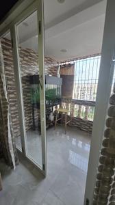Balcony Image of 1000 Sq.ft 2 BHK Apartment / Flat for sale in Raunak Paradise Apartments, Pokhran- 2 Thane for Rs. 15500000