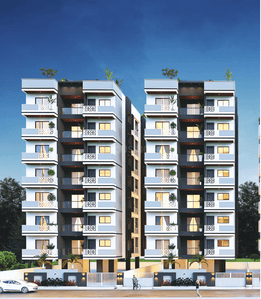 Image of 1650 Sq.ft 3 BHK Apartment / Flat for sale in Besa, Nagpur for Rs. 6000000