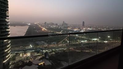Balcony Image of 1380 Sq.ft 2 BHK Apartment / Flat for rent in Supertech Supernova, Sector 94 Noida for Rs. 60000