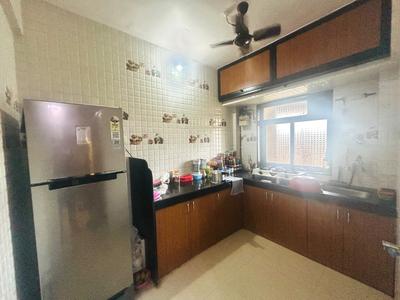 Kitchen Image of 655 Sq.ft 1 BHK Apartment / Flat for rent in Lodha Heritage, Dombivli East Thane for Rs. 12000