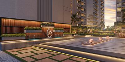 Living Room Image of 1861 Sq.ft 3 BHK Apartment / Flat for sale in Santvan Seron, Palanpur Surat for Rs. 8283000