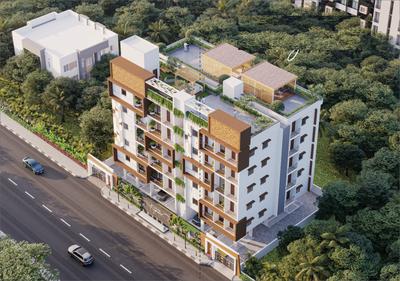 Image of 1249 Sq.ft 2 BHK Apartment / Flat for sale in Prathishta Nigama, Serilingampally, Hyderabad for Rs. 9750000