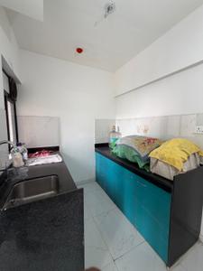 Kitchen Image of 569 Sq.ft 1 BHK Apartment / Flat for rent in Runwal Gardens, Dombivli East Thane for Rs. 14000