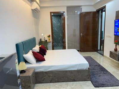 Bedroom Image of 1499 Sq.ft 1 RK Builder Floor for rent in Sector 69 Gurgaon for Rs. 15000