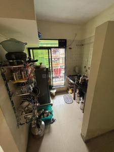 Kitchen Image of 640 Sq.ft 1 BHK Apartment / Flat for rent in Pragathi Heights, Kamothe Navi Mumbai for Rs. 18000