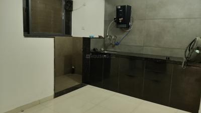 Kitchen Image of 690 Sq.ft 1 BHK Apartment / Flat for rent in Five Star ANP Retreat, Wakad Pune for Rs. 24000