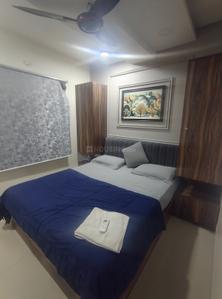 Bedroom Image of 557 Sq.ft 1 BHK Apartment / Flat for rent in GRV Brij Residency Phase 2, Lasudia Mori Indore for Rs. 20000