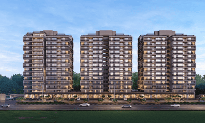 Image of 1258 Sq.ft 3 BHK Apartment / Flat for sale in Samatva Magnolia, Ognaj, Ahmedabad for Rs. 9332400