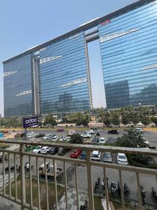 Balcony Image of 410 Sq.ft 1 BHK Apartment / Flat for rent in Supertech Ecociti, Sector 137 Noida for Rs. 21000