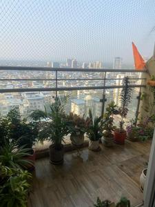 Balcony Image of 1850 Sq.ft 3 BHK Apartment / Flat for rent in Proviso Sai Proviso Aashlesha, Kopar Khairane Navi Mumbai for Rs. 85000