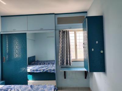 Bedroom Image of 950 Sq.ft 2 BHK Apartment / Flat for rent in Dhanashree Aanand 2, Mohammed Wadi Pune for Rs. 22000