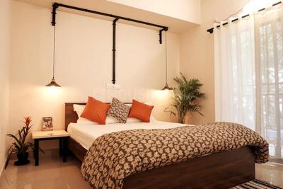 Bedroom Image of 1150 Sq.ft 2 BHK Apartment / Flat for rent in Sahjanand Tulsi Homes, Sherpura Bharuch for Rs. 16000