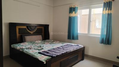Bedroom Image of 1200 Sq.ft 3 BHK Apartment / Flat for rent in SNN Raj Serenity Phase 2, Akshayanagar Bengaluru for Rs. 49500