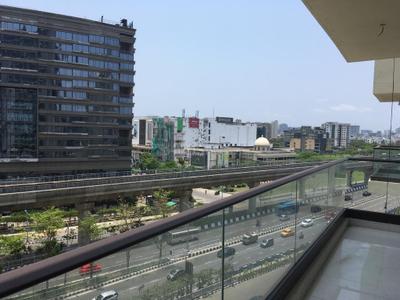 Balcony Image of 3000 Sq.ft 4 BHK Apartment / Flat for sale in Ruchi One Rajarhat, New Town Kolkata for Rs. 43000000