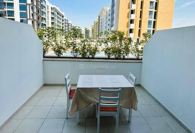Balcony Image of 424 Sq.ft Studio Apartment / Flat for sale in Azizi Riviera 3 by Azizi Developments, Nad Al Sheba Dubai for Rs. 22100000