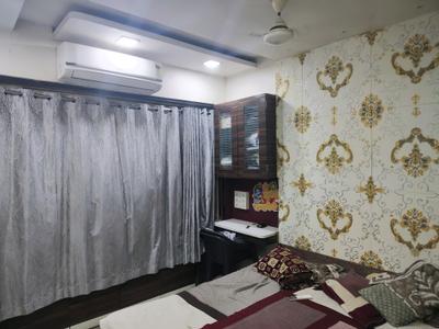 Bedroom Image of 530 Sq.ft 1 BHK Apartment / Flat for rent in Vijay Orovia, Hiranandani Estate Thane for Rs. 30000