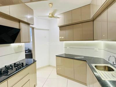 Kitchen Image of 1520 Sq.ft 3 BHK Apartment / Flat for rent in Confident Exotica, Koottuli Kozhikode for Rs. 40000