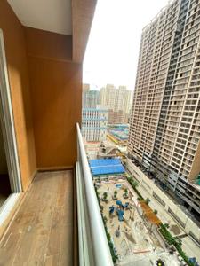 Balcony Image of 675 Sq.ft 2 BHK Apartment / Flat for sale in Dosti West County, Thane West Thane for Rs. 15500000