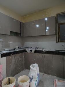 Kitchen Image of 1200 Sq.ft 3 BHK Apartment / Flat for sale in Khanpur New Delhi for Rs. 6500000