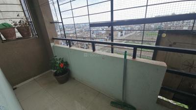 Balcony Image of 1165 Sq.ft 2 BHK Apartment / Flat for rent in Saify Signature Heights, Musakhedi Indore for Rs. 28500