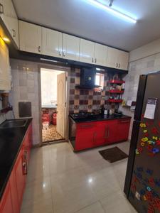 Kitchen Image of 1240 Sq.ft 2.5 BHK Apartment / Flat for rent in Innovative Oak Garden, Bhoganhalli Bengaluru for Rs. 70000