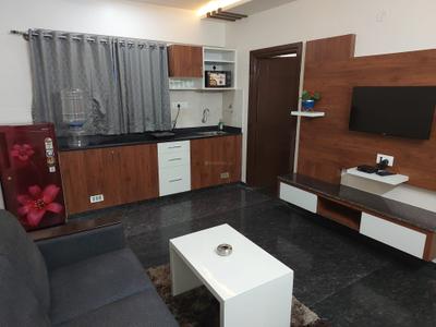 Kitchen Image of 700 Sq.ft 1 BHK Builder Floor for rent in The HSR Club residency, HSR Layout Bengaluru for Rs. 35000