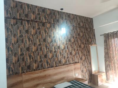 Bedroom Image of 435 Sq.ft 1 RK Studio for rent in Paramount Golfforeste Oak &amp; Pine, Surajpur Greater Noida for Rs. 15000