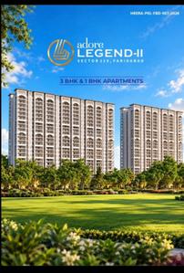 Image of 900 Sq.ft 3 BHK Apartment / Flat for sale in Sector 119, Faridabad for Rs. 4700000