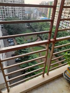 Balcony Image of 611 Sq.ft 2 BHK Apartment / Flat for rent in Regency Sarvam, Titwala Thane for Rs. 14000
