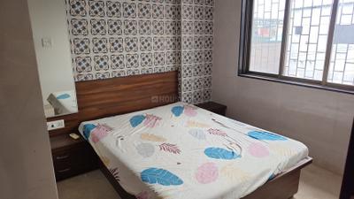 Bedroom Image of 450 Sq.ft 1 BHK Apartment / Flat for rent in Kopar Khairane Navi Mumbai for Rs. 28000