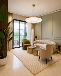 Hall Image of 1233 Sq.ft 3 BHK Apartment / Flat for sale in Salarpuria Inspire Phase 1, New Town Kolkata for Rs. 17600000