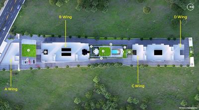 Image of 1267 Sq.ft 3 BHK Apartment / Flat for sale in Kalcon Zenone, Wakad, Pune for Rs. 11000000