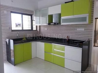 Kitchen Image of 600 Sq.ft 1 BHK Apartment / Flat for rent in Atmosphere, Ambegaon Pathar Pune for Rs. 16000