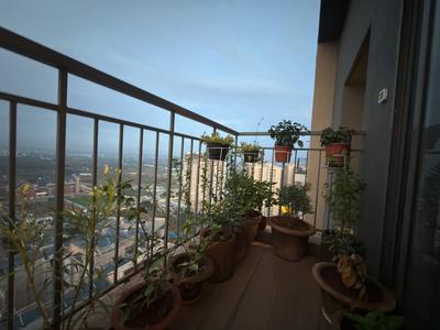 Balcony Image of 1502 Sq.ft 3 BHK Apartment / Flat for sale in Wellington at Pride World City, Charholi Budruk Pune for Rs. 13500000