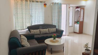 Hall Image of 930 Sq.ft 2 BHK Apartment / Flat for rent in Saheel Waterfront, Ravet Pune for Rs. 28000