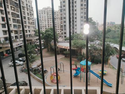 Balcony Image of 1700 Sq.ft 3 BHK Apartment / Flat for rent in Rajhans Campus, Pal Surat for Rs. 25500
