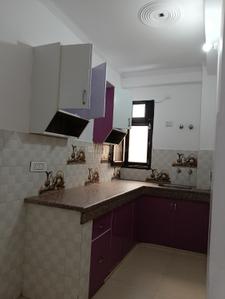 Kitchen Image of 720 Sq.ft 2 BHK Builder Floor for rent in Sector 19 Dwarka New Delhi for Rs. 20000