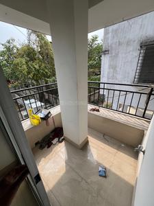 Balcony Image of 1000 Sq.ft 2 BHK Apartment / Flat for rent in Hitech Residency, New Town Kolkata for Rs. 11000