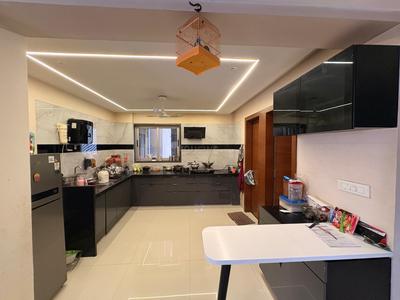Kitchen Image of 4200 Sq.ft 5 BHK Apartment / Flat for sale in Raj Green Punya Bhoomi, Vesu Surat for Rs. 23500000