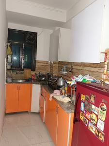 Kitchen Image of 500 Sq.ft 1 BHK Apartment / Flat for sale in ATFL JVTS Gardens, Chhattarpur New Delhi for Rs. 1400000