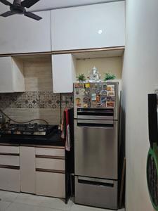 Kitchen Image of 550 Sq.ft 1 BHK Apartment / Flat for rent in Shraddha Bliss GS 47th Avenue, Vikhroli East Mumbai for Rs. 36000