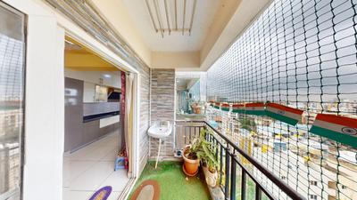 Balcony Image of 1209 Sq.ft 2 BHK Apartment / Flat for sale in Mahaveer Promenade, K R Puram Bengaluru for Rs. 11300000