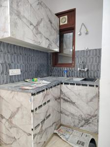 Kitchen Image of 550 Sq.ft 1 BHK Apartment / Flat for sale in Neb Sarai New Delhi for Rs. 3000000