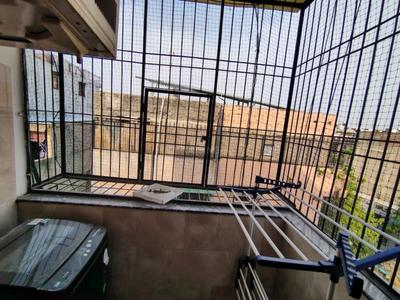 Balcony Image of 650 Sq.ft 1 BHK Builder Floor for rent in Swaraj Homes RWA A Block Malviya Nagar, Malviya Nagar New Delhi for Rs. 40000