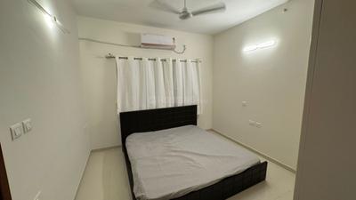 Bedroom Image of 1750 Sq.ft 3 BHK Apartment / Flat for rent in L And T Olivia At Raintree Boulevard, Sahakara Nagar Bengaluru for Rs. 100000