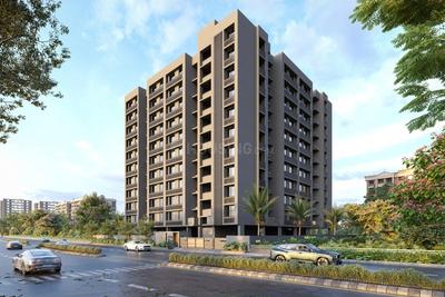 Image of 1368 Sq.ft 2 BHK Apartment / Flat for sale in Sanidhya Suvas, Tragad, Ahmedabad for Rs. 5300000